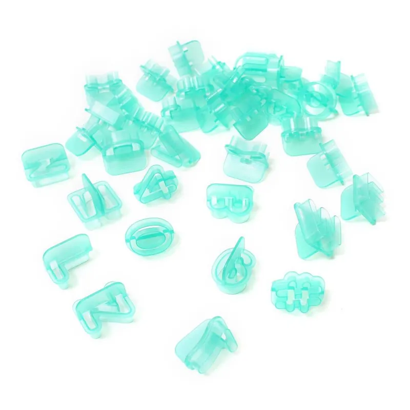 Affordable Alphabet and Number Icing Cutter Set 40 Pieces