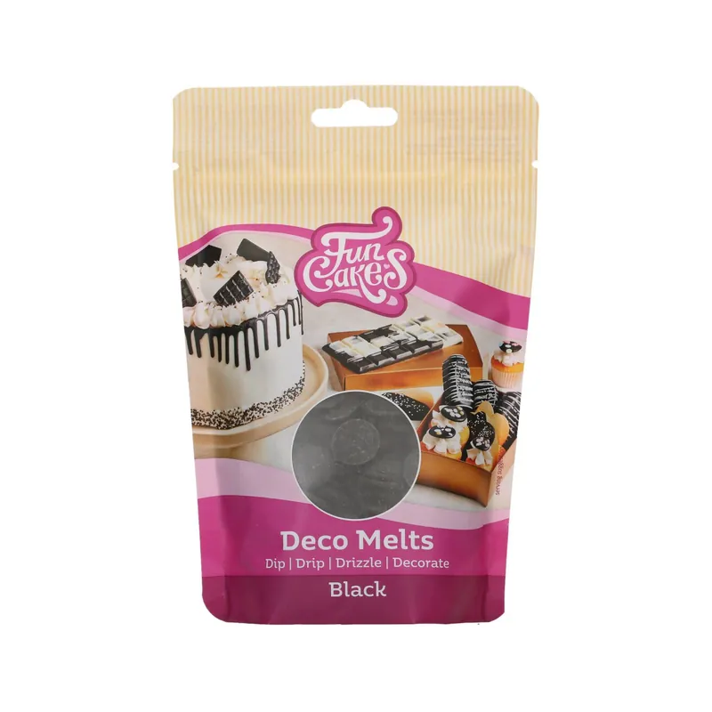 Price Drop Funcakes Black Deco Melts 250g