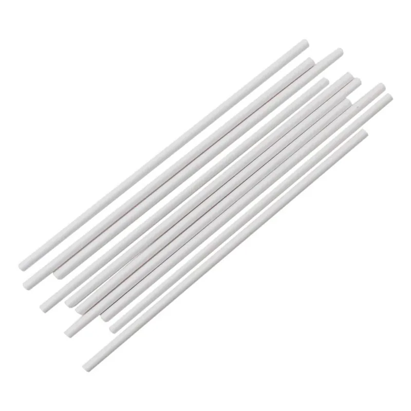 New Arrival White Lollipop Sticks 15cm 35 Pack