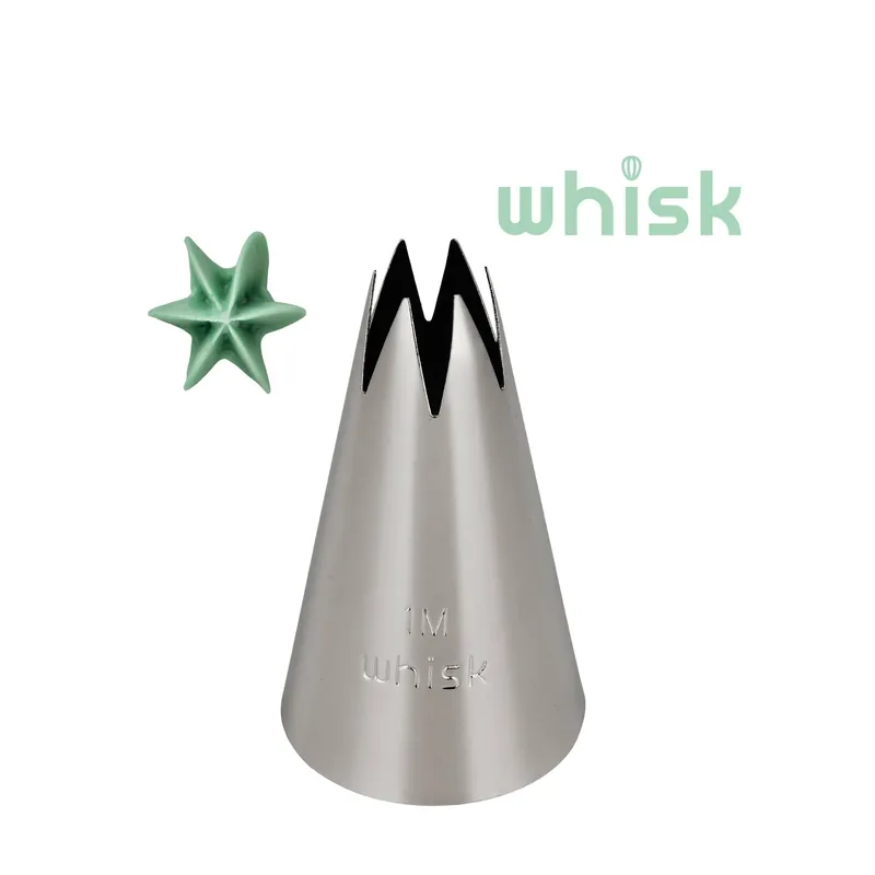 Secure Checkout Whisk Open Star Tip No. 1M