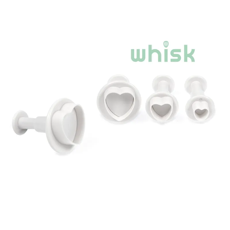 Whisk Heart Plunge Cutters 4 Pack Low Price