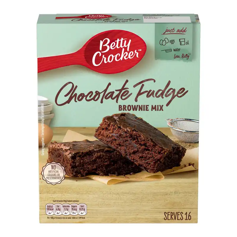 Viral Betty Crocker Chocolate Fudge Brownie Mix 415g