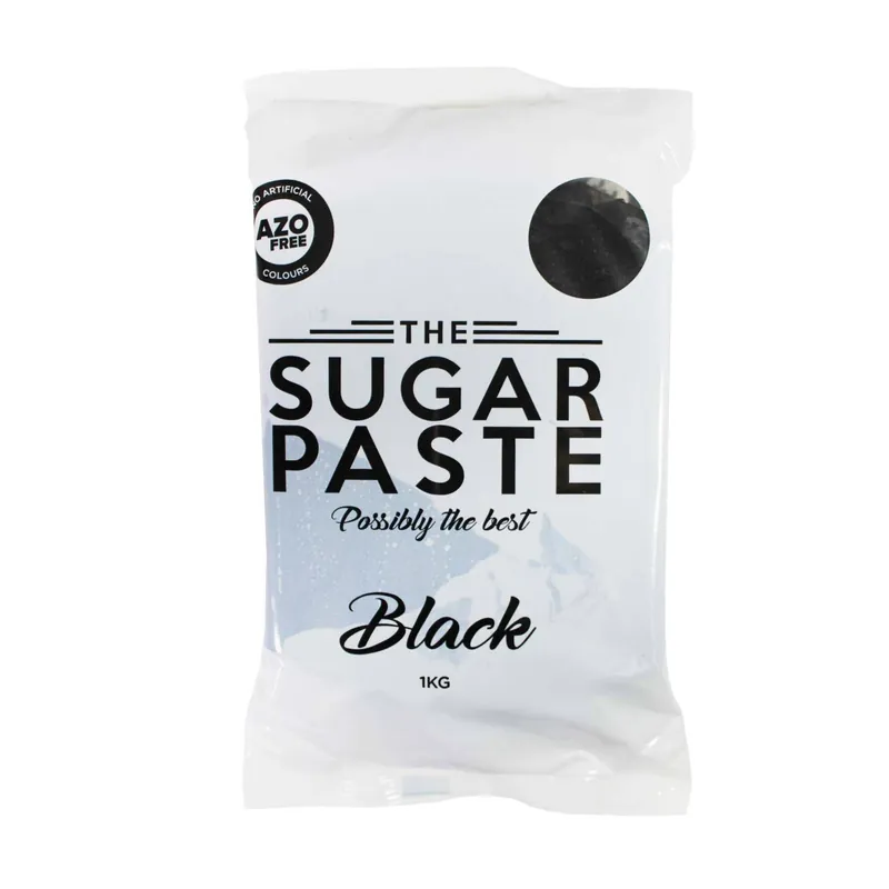 Super Sale The Sugar Paste Black Sugarpaste 1kg