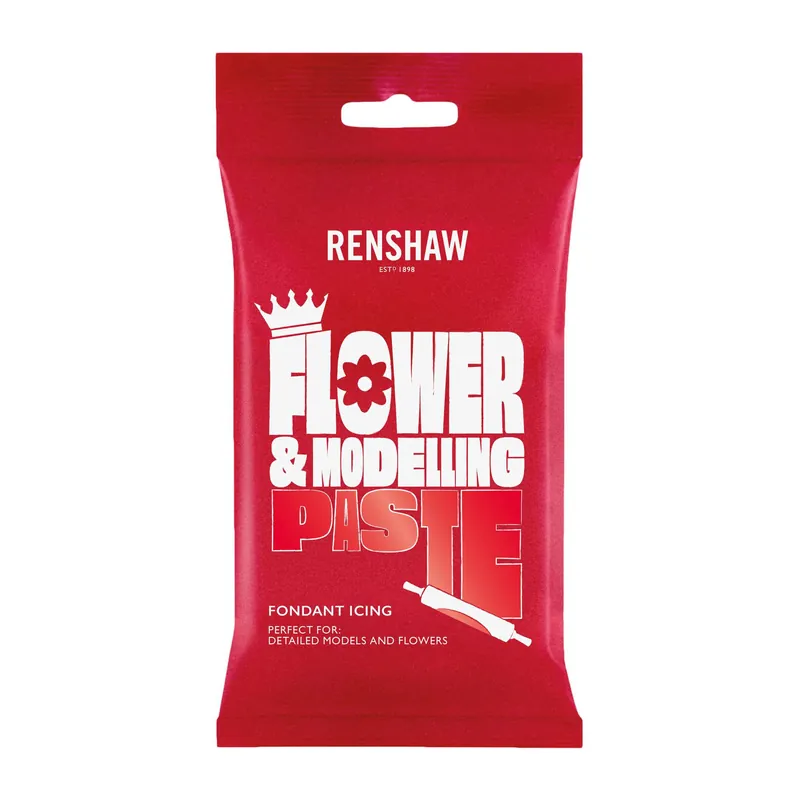 Special Discount Renshaw Carnation Red Flower and Modelling Paste 250g