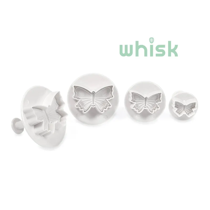Whisk Butterfly Plunge Cutters 4 Pack Modern