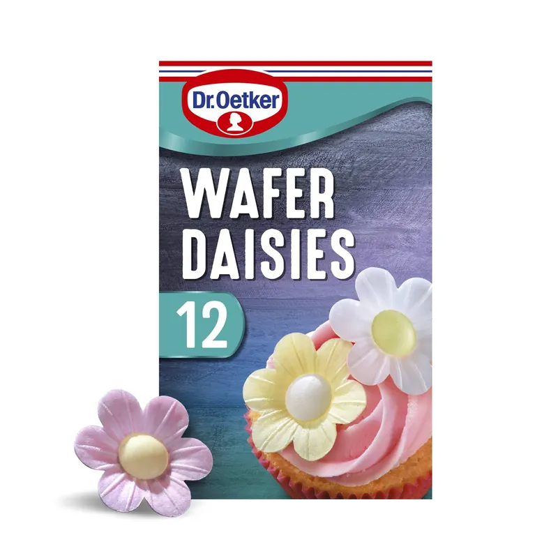 Dr. Oetker Wafer Daisies 12 Pack New Arrival