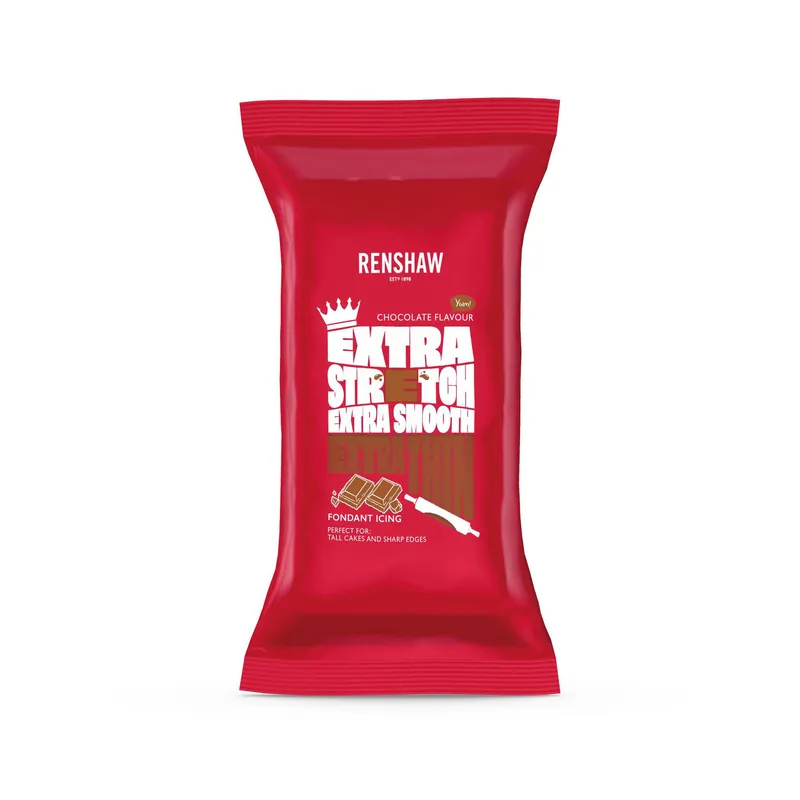 Renshaw Chocolate Flavour Extra Ready To Roll Icing 1kg Hot Picks
