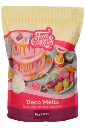 Top Rated Funcakes Snow White Deco Melts 1kg