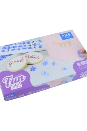PME Fun Fonts Alphabet Stamp Set Handmade