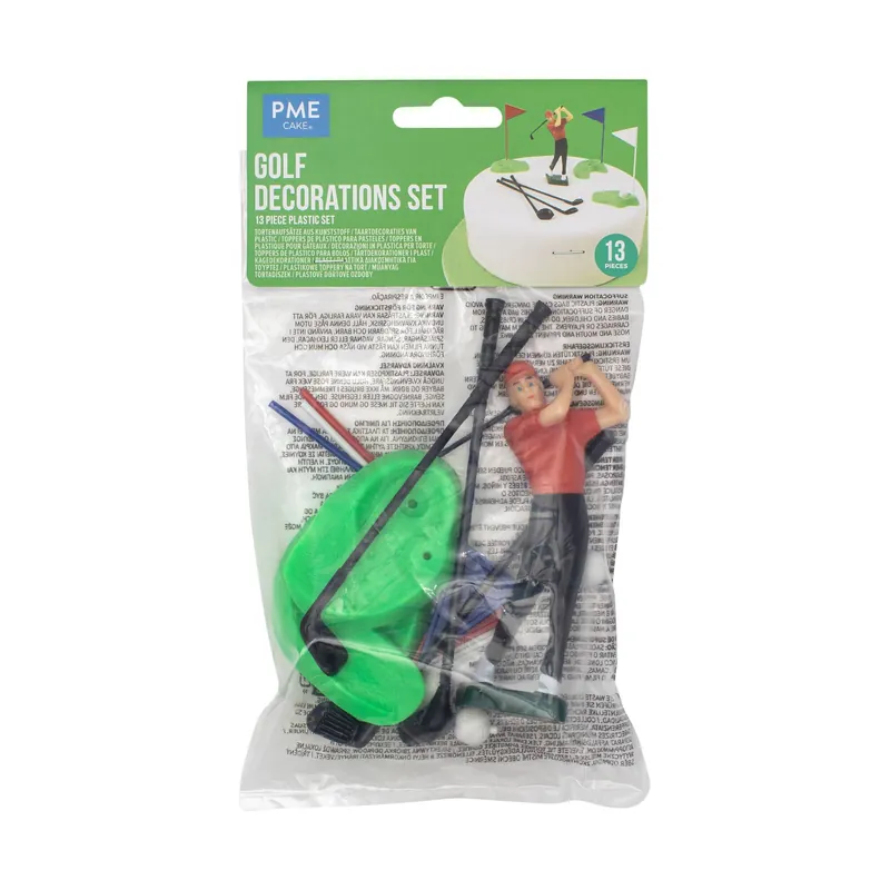 PME Golf Cake Topper Set 13 Pieces Limited Offer