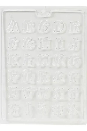 Alphabet Chocolate Mould Handmade