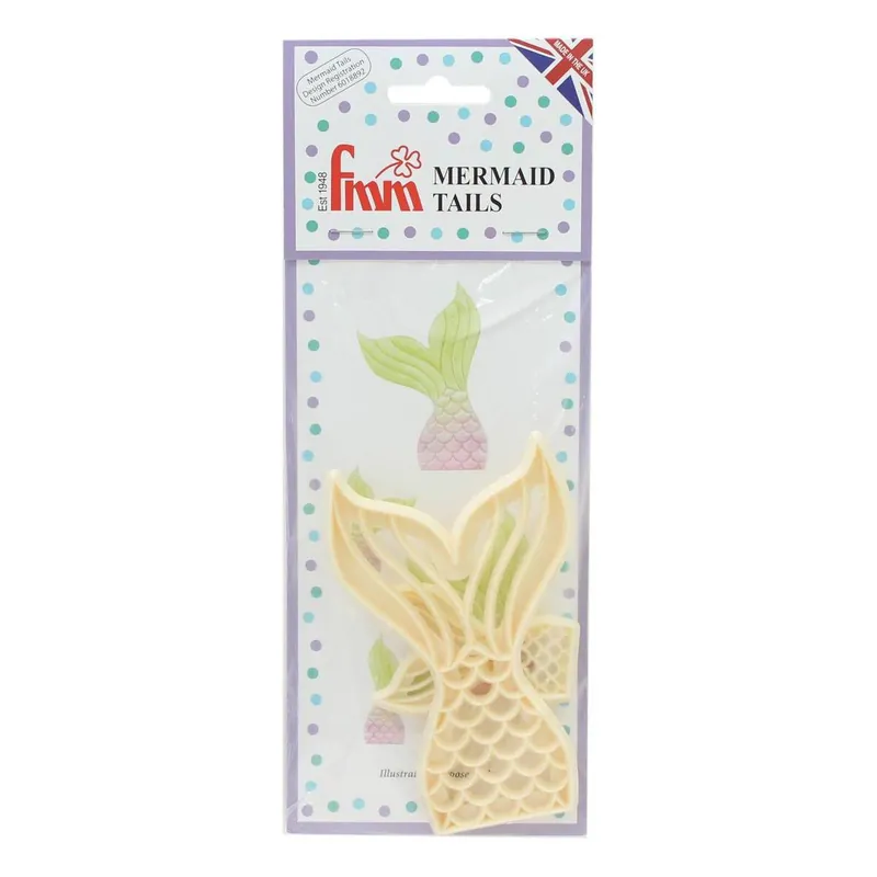 FMM Mermaid Tail Cutters 2 Pieces Direct From Factory