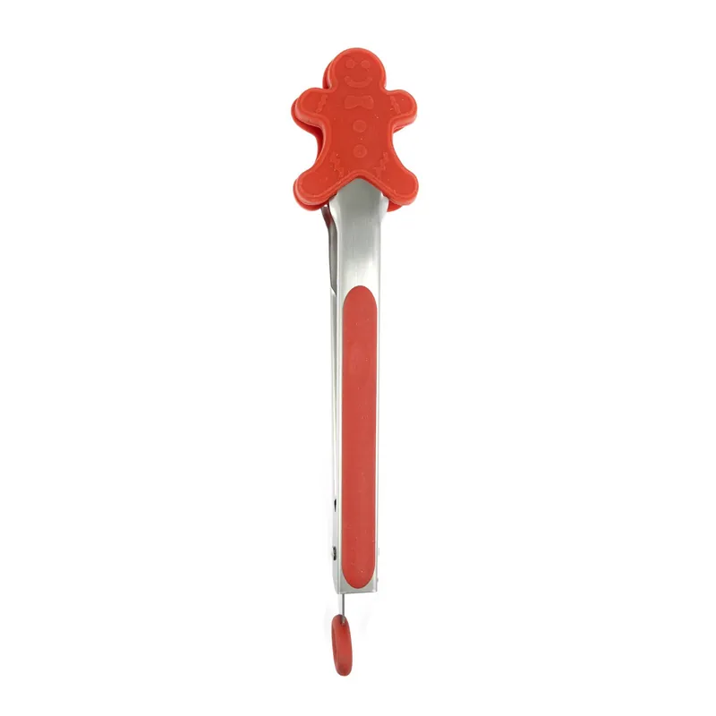 Best Choice Red Gingerbread Baking Tongs
