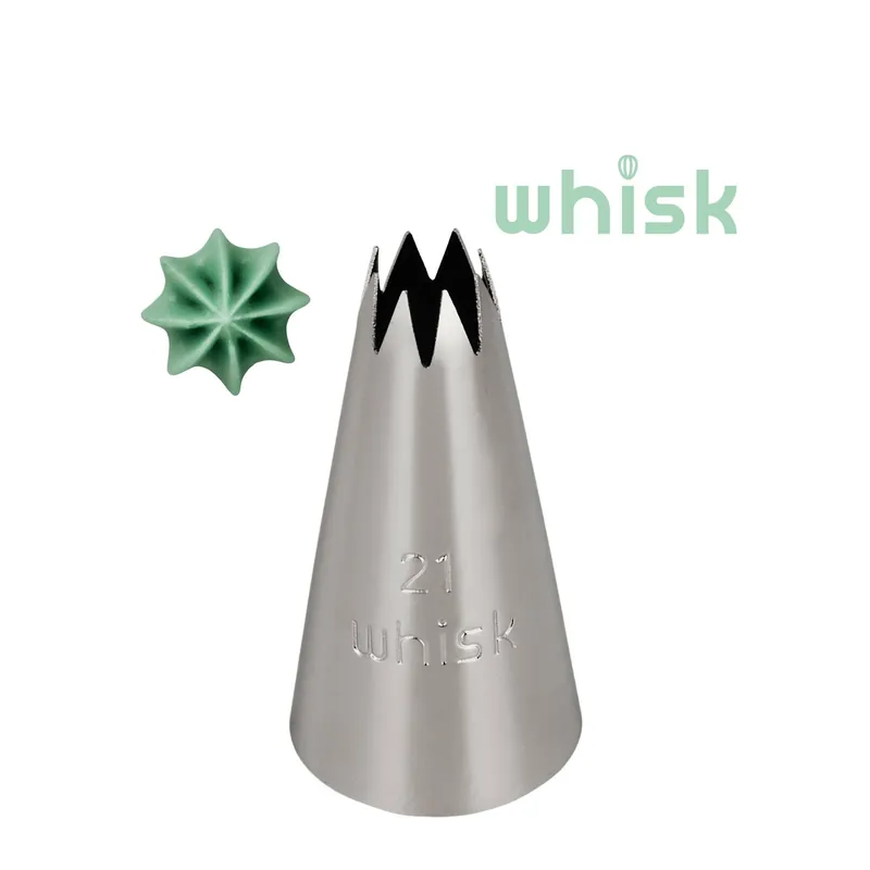 Whisk Open Star Tip No. 21 Fan Favorite