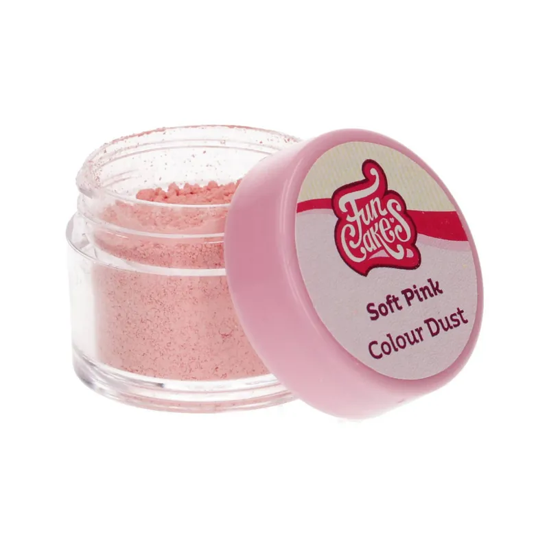 FunCakes Soft Pink Colour Dust 6g Final Sale