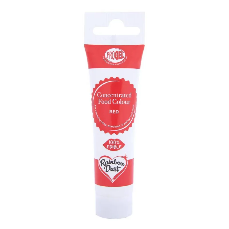 Budget Rainbow Dust Red ProGel Food Colouring 25g