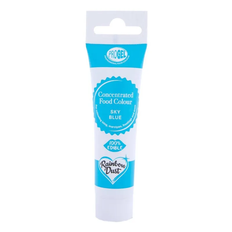 Rainbow Dust Sky Blue ProGel Food Colouring 25g Fresh Stock