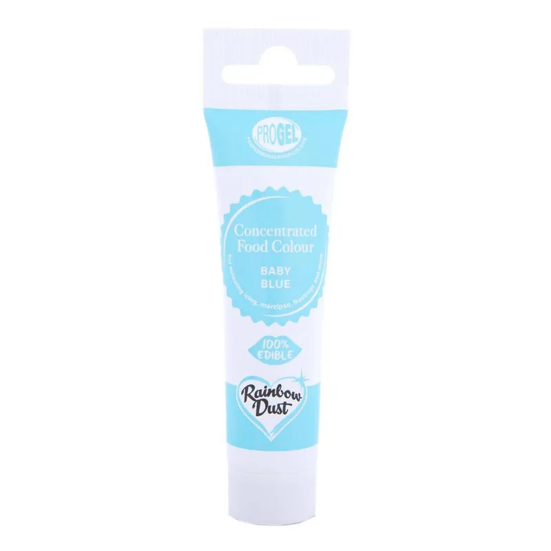 Rainbow Dust Baby Blue ProGel Food Colouring 25g Fresh Stock
