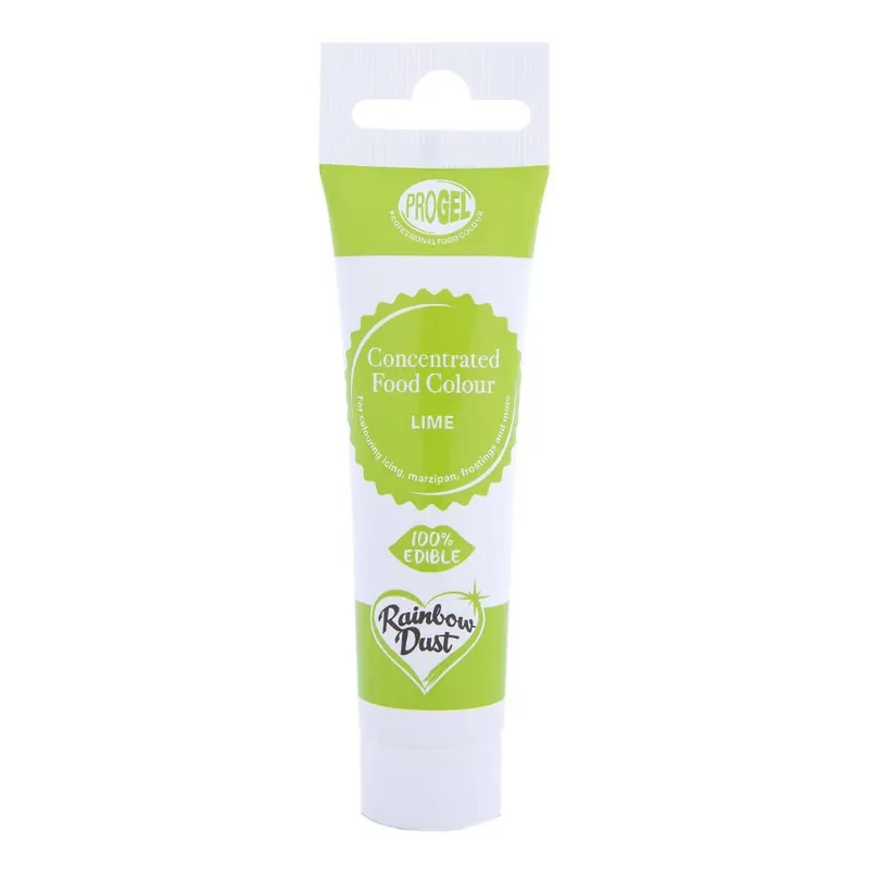 Rainbow Dust Lime Green ProGel Food Colouring 25g Luxury