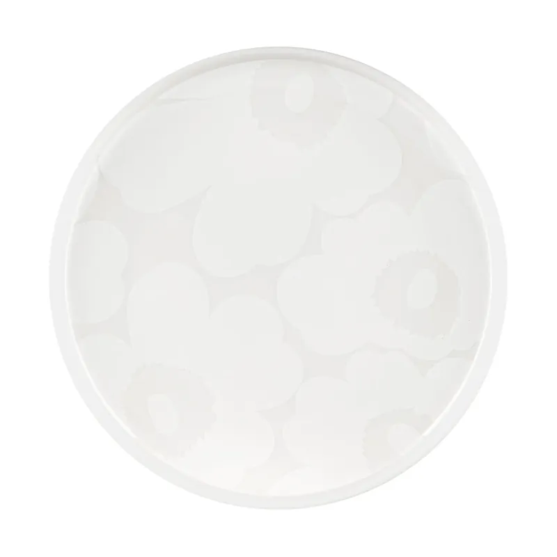 Grab Now Unikko plate 20 cm, White-off white