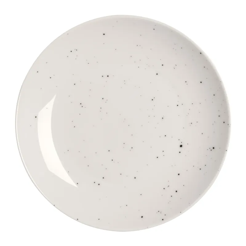 Hot Deal Freckle side plate Ø20 cm, white