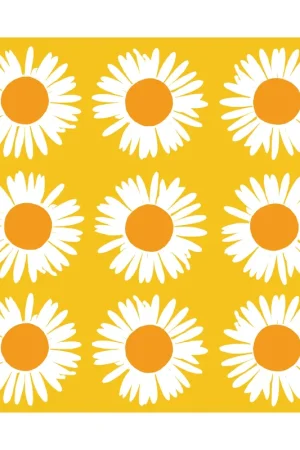 Worldwide Shipping Sunflower napkin 33x33 cm 20-pack, Yellow