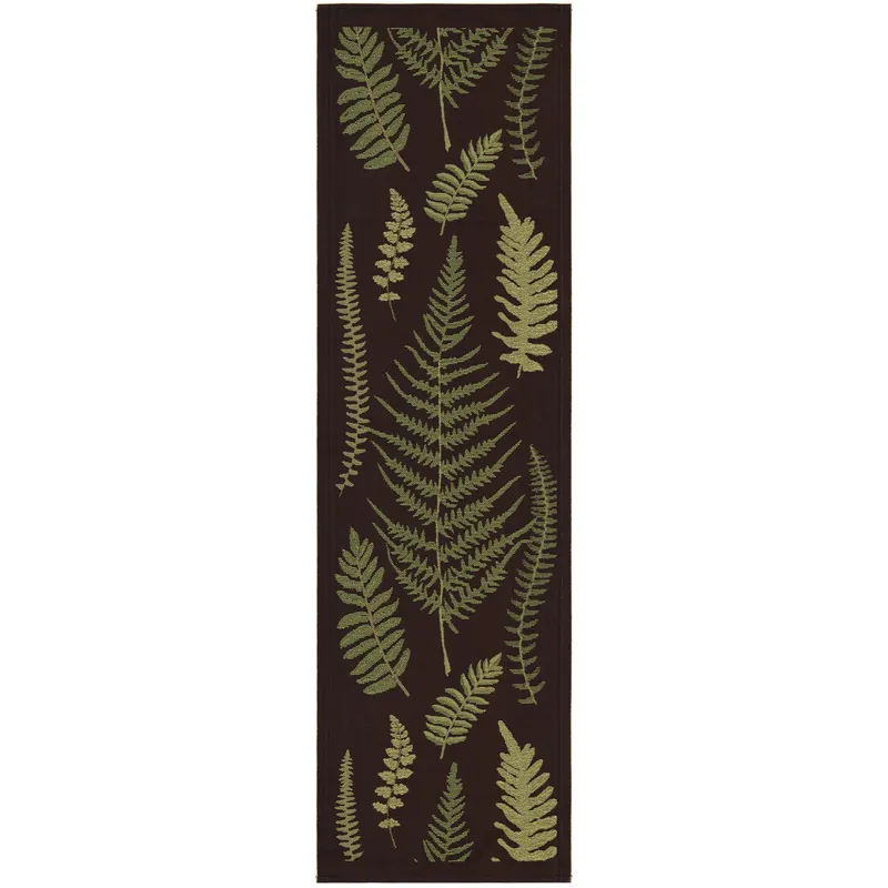 Handmade Cora runner, 35x120 cm