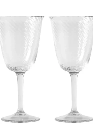 Worldwide Shipping Collect SC80 wine glass 2 pack, Clear