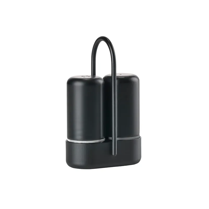 Zone Singles salt and pepper set, black Hassle-Free Returns