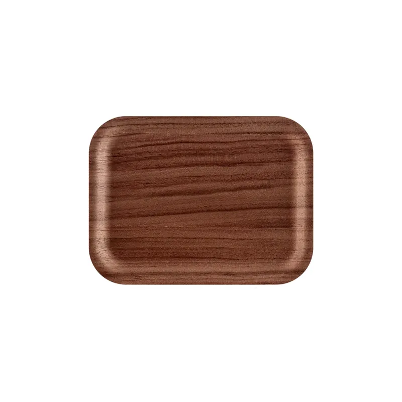 Worldwide Shipping Viventium sandwich tray 20 x 15 cm, walnut