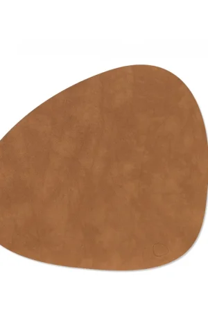 Worldwide Shipping Nupo placemat curve L, Sienna