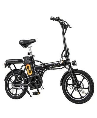 Luxury Folding Electric Bicycle with 500W Brushless Motor and Dual Disk Brakes
