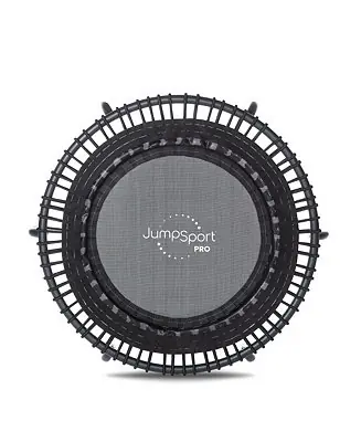 Hassle-Free Returns 350 PRO Indoor Lightweight 39" Round Fitness Trampoline with 4 Videos