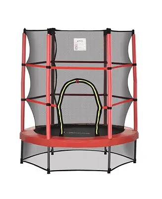 Φ5FT Kids Trampoline with Enclosure Net for Age 3 to 6 Years Special Offer