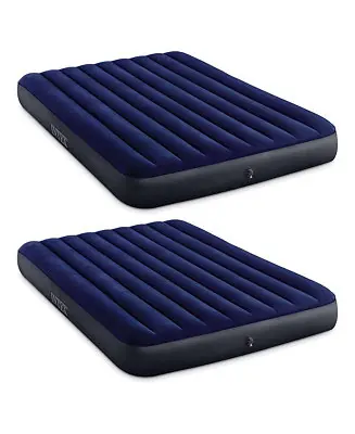 10 Inch Dura Beam Rectangular Standard Downy Air Mattress, Queen (2 Pack) Seasonal Sale