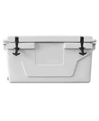 White 65QT Cooler Box - Camping, Fishing, Outdoor Handmade