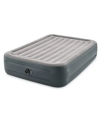 Worldwide Shipping Dura Beam Essential Rest Blow Up Queen Mattress Air Bed with Built In Pump