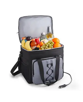 While Supplies Last Electric Cooler Bag, 18 L Portable Thermoelectric Cooler
