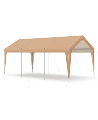 Wholesale 10 x 20 Feet Patio Heavy DutyAll-Weather Tent Carport with Galvanized Steel Frame