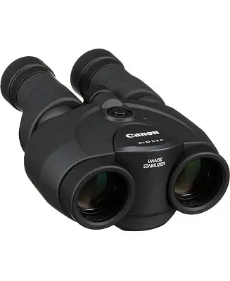 10x30 IS II Image Stabilized Weather Resistant Porro Prism Binocular with 6.0 Degree Angle of View, Black Must Have