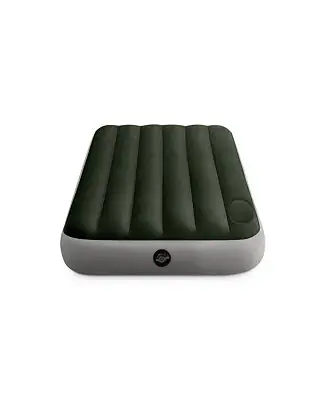 Limited Offer Dura-Beam Standard Series Downy Airbed with Built-In Foot Pump, Twin Size