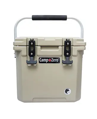 12 | 12.6 Qt. Premium Cooler with Molded-in Cup Holders and Folding Aluminum Handle | Clay Next Day Delivery