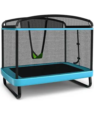 Factory Price 6 Feet Kids Entertaining Trampoline with Swing Safety Fence