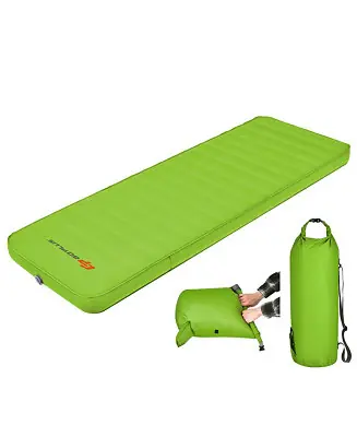 Folding Sleeping Pad, Self Inflating Camping Mattress Professional Grade