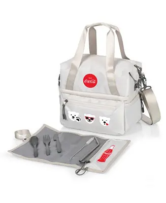 Coca-Cola 17 Liter Tarana Lunch Bag Cooler with Utensil Set Luxury