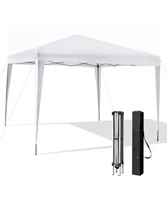 10 x 10 Feet Outdoor Pop-up Patio Canopy forBeach and Camp Sale