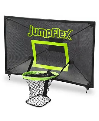 Affordable PROJAM Basketball Hoop and Net Attachment for JumpFlex HERO Trampolines