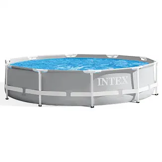 Direct From Factory 10'x30" Prism Metal Frame Round Outdoor Above Ground Swimming Pool, No Pump