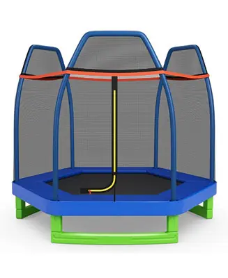 7 Feet Kids Recreational Bounce Jumper Trampoline While Supplies Last
