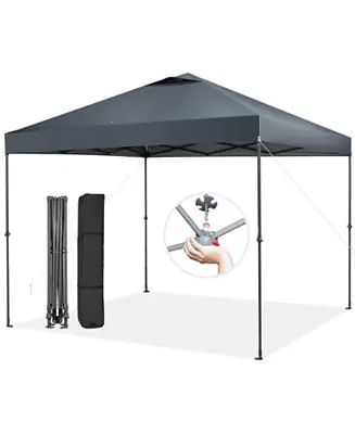 10 x 10 Feet Foldable Outdoor Instant Pop-up Canopy with Carry Bag Save Now